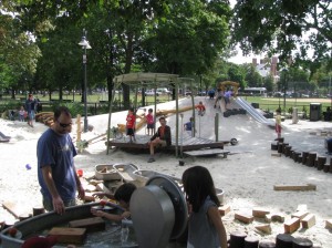 Alexander Kemp Playground, Cambridge Common, MA Slide #. 2
