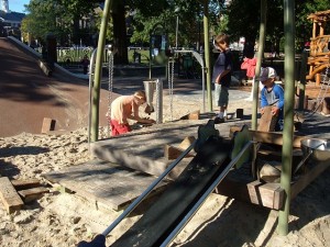 Alexander Kemp Playground, Cambridge Common, MA Slide #. 1