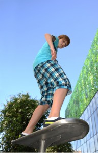 Skateboard Slide #. 1