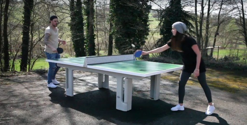 rectangle table tennis