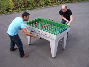 Foosball Table for Outdoor use Slide #. 0