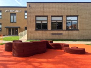 Lyndonville Elementary School Slide #. 1