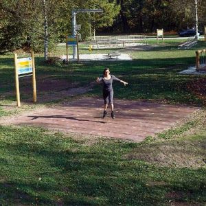 Station Jumping Field Slide #. 1