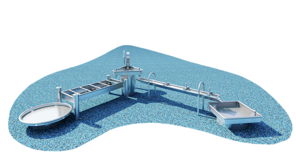 Headwater Water Play Rendering Goric Playgrounds