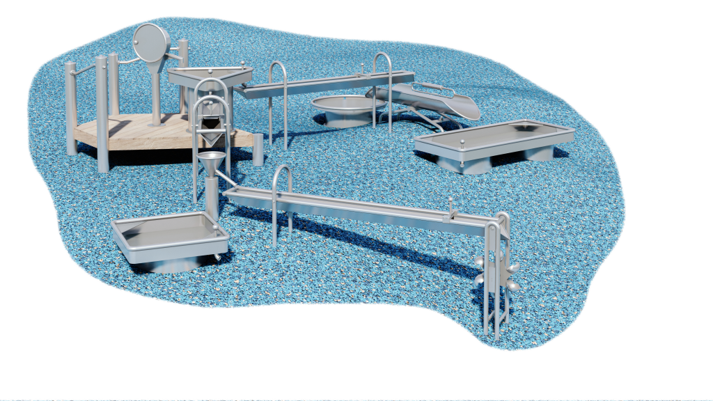 Meander Water Play Rendering Goric Playgrounds