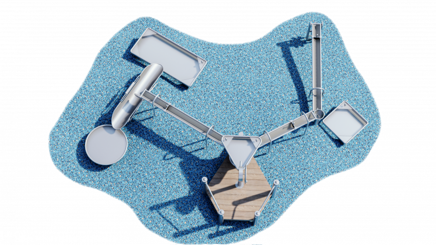 Meander Water Play Rendering Goric Playgrounds