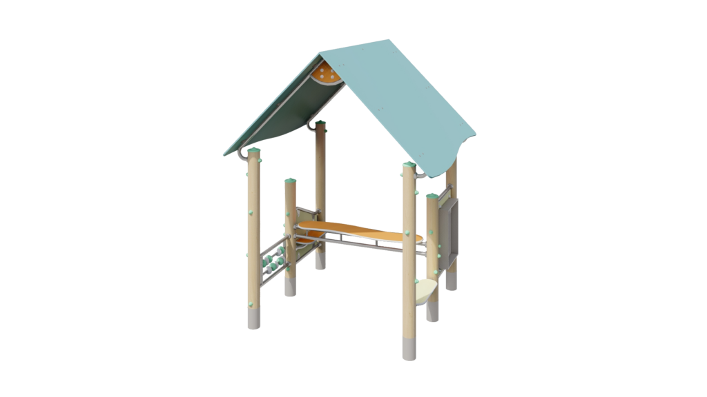 Children's accessible play house