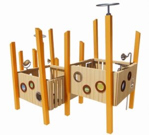 Small Sensory Playhouse Slide #. 1