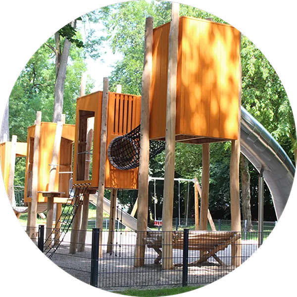 Goric Box houses with slides