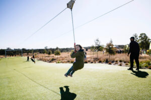 Double Cable Ride 40m Slide #. 1