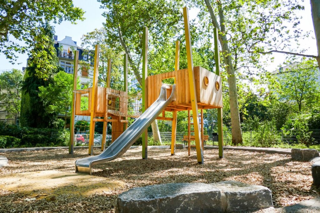 Photo of Large Sensory Playhouse Structure