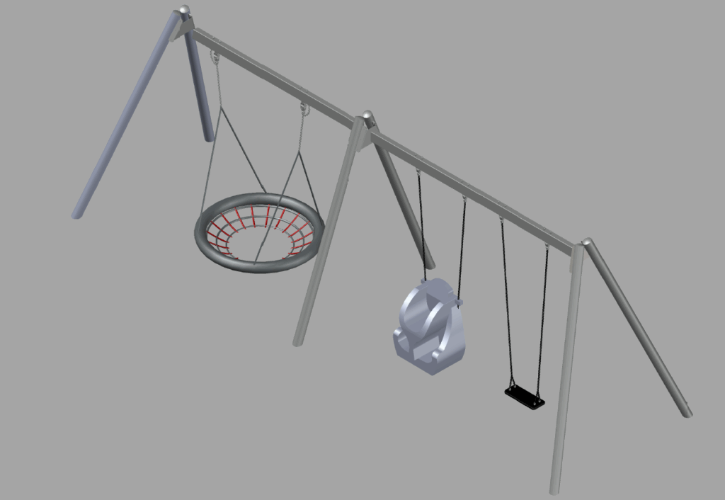 2 Bay Swing Combination