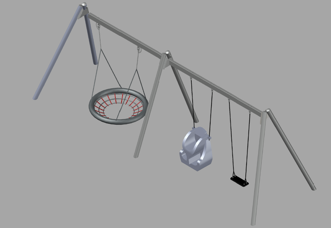 2 Bay Swing Combination