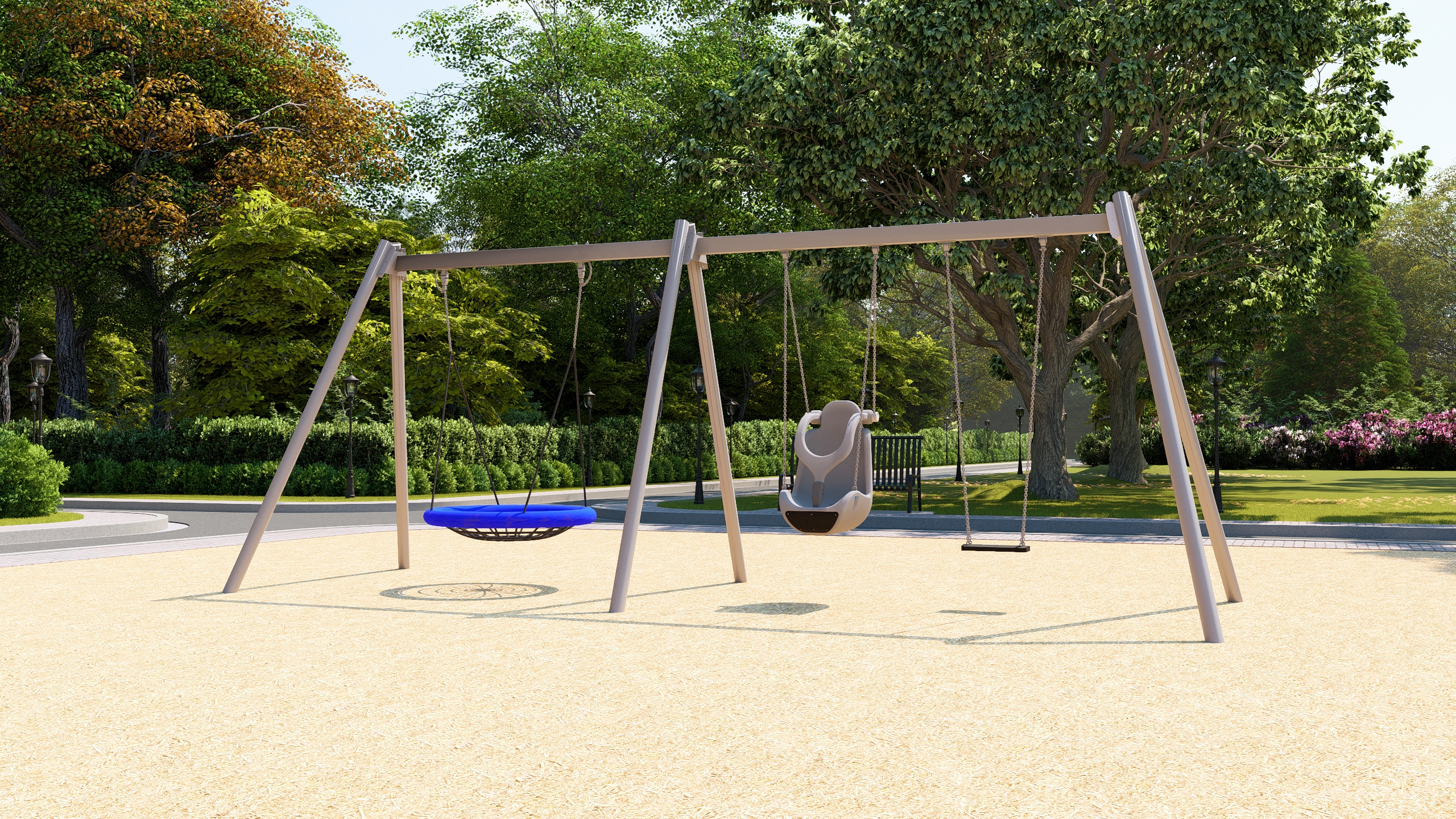 2 Bay Swing Render 2