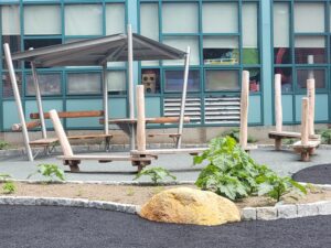 Robinia Benches Slide #. 0