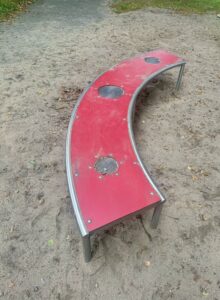 Sand Sieve Bench Slide #. 3